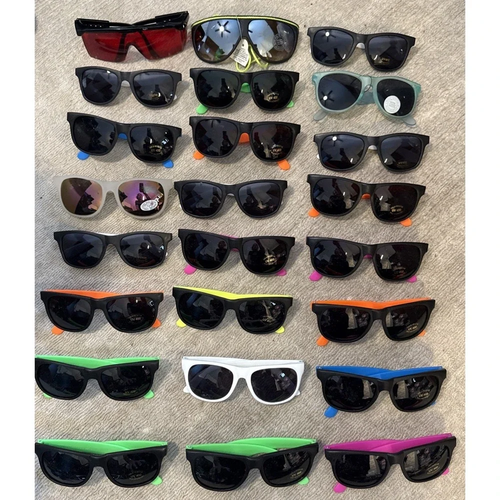 Sunglasses Lot Of 24 Pairs Brand NWT - Unisex- Reseller Dream-Multicolor Limited